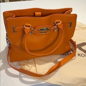 Michael Kors orange handbag - NEW (not tag)